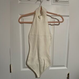 A&F Open Back Sweater Bodysuit